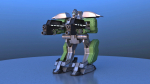 Jetpack Battle Robot