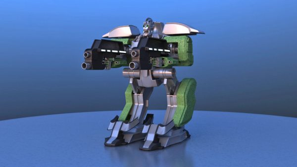 Jetpack Battle Robot