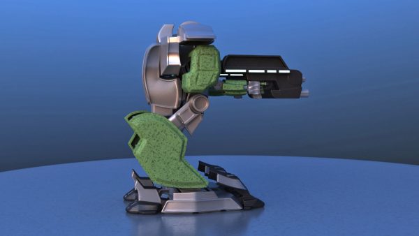 Jetpack Battle Robot