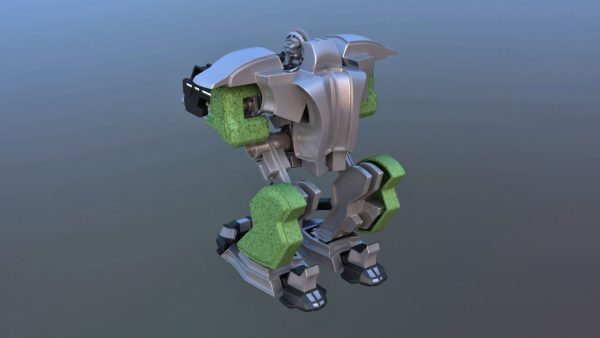 Jetpack Battle Robot
