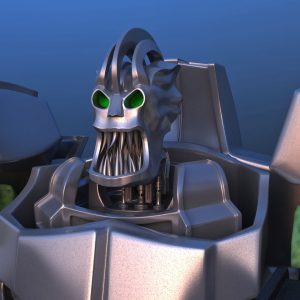 Jetpack Battle Robot
