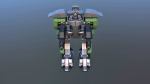 Jetpack Battle Robot