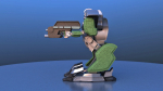 Jetpack Battle Robot