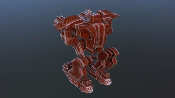 Jetpack Battle Robot