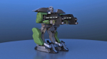 Jetpack Battle Robot