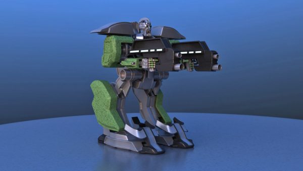 Jetpack Battle Robot