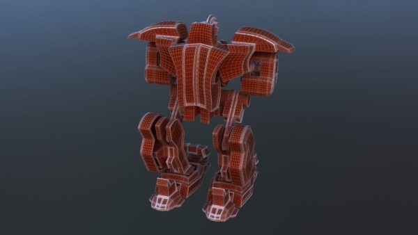 Jetpack Battle Robot