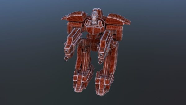 Jetpack Battle Robot