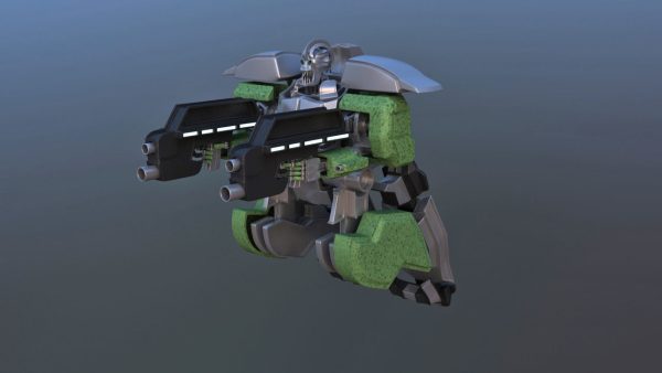 Jetpack Battle Robot