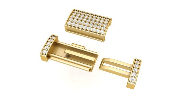 Jewelry Accessories 11MM Diamond Bracelet Lock Box