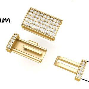 Jewelry Accessories 11MM Diamond Bracelet Lock Box