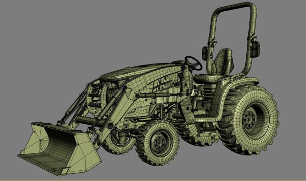 John Deere 3046R Tractor Utility v2