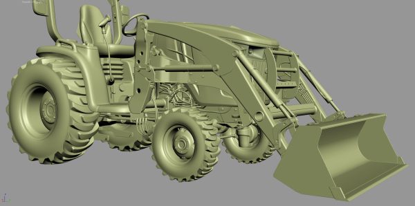 John Deere 3046R Tractor Utility v2