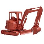 John Deere 50G Excavator Rigged
