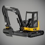 John Deere 50G Excavator Rigged