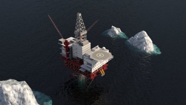Jotun B Offshore Oil Platform