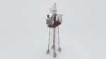Jotun B Offshore Oil Platform