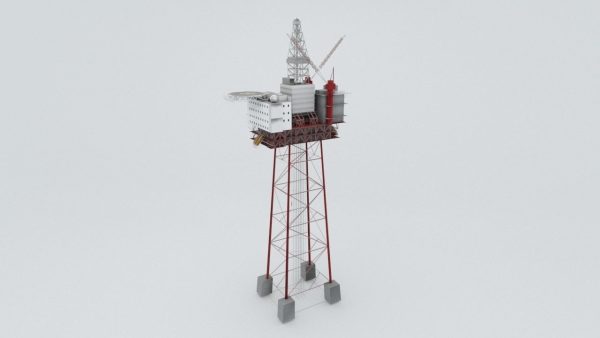 Jotun B Offshore Oil Platform
