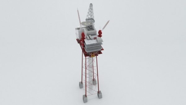 Jotun B Offshore Oil Platform