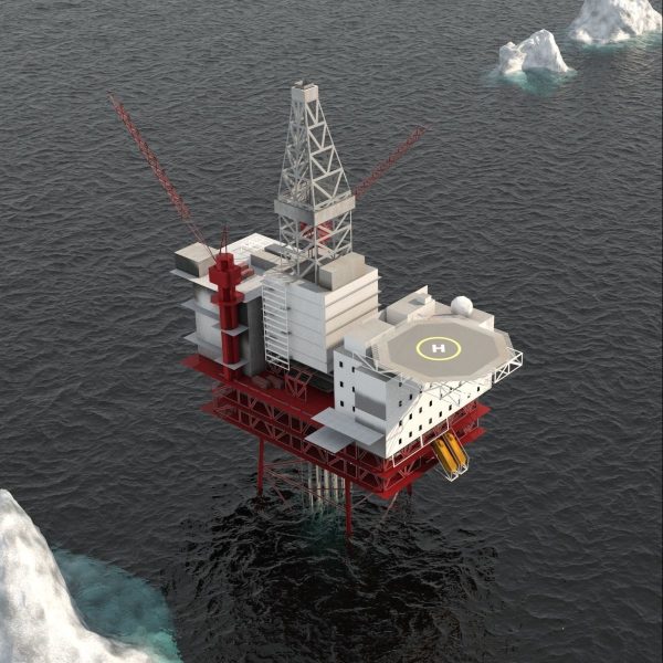 Jotun B Offshore Oil Platform