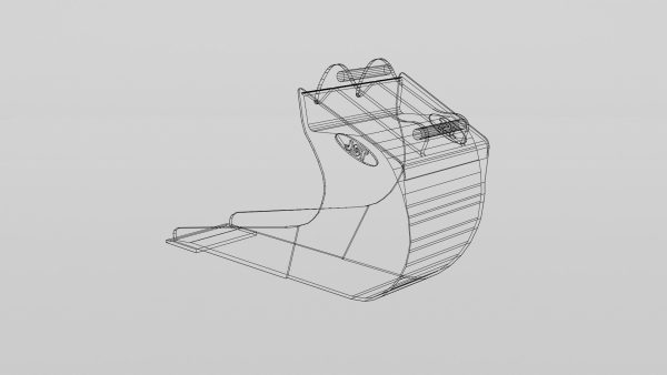 JST Nordic Line 20-25 Ton Clay Bucket with angled sides