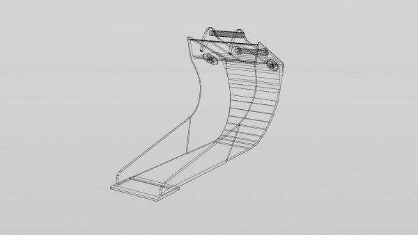 JST Nordic Line 20-25 Ton Clay Bucket with angled sides