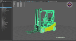 Jungheinrich - EFG320 Electro Forklift - PBR lowpoly