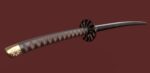 Katana Sword Blade Low-poly 3D model