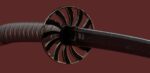 Katana Sword Blade Low-poly 3D model