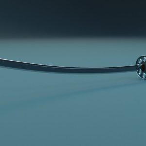 Katana weapon blade 3D model