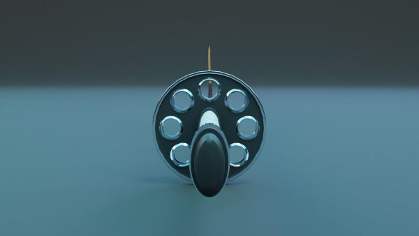 Katana weapon blade 3D model