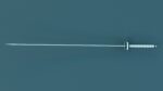 Katana weapon blade 3D model