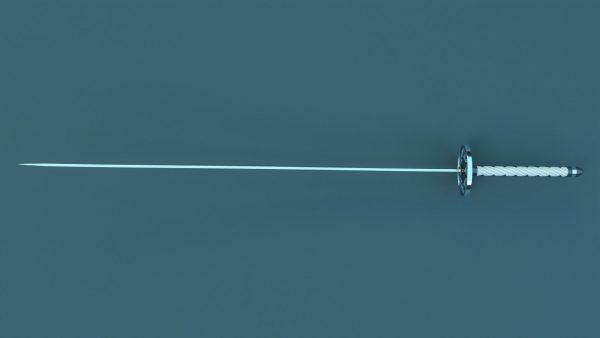 Katana weapon blade 3D model