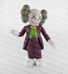 Kaws Joker Textured