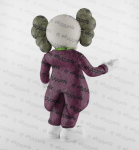 Kaws Joker Textured