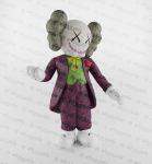 Kaws Joker Textured