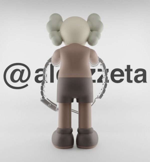 Kaws Watch Stand for Print