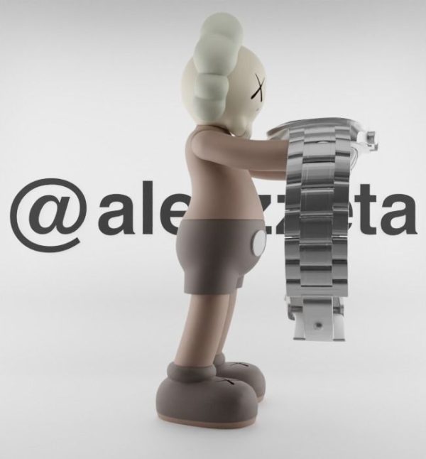 Kaws Watch Stand for Print