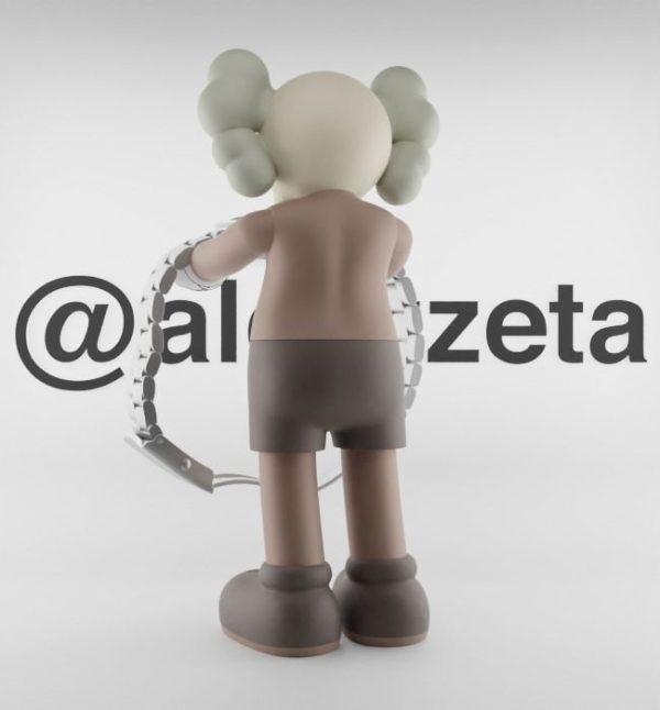 Kaws Watch Stand for Print