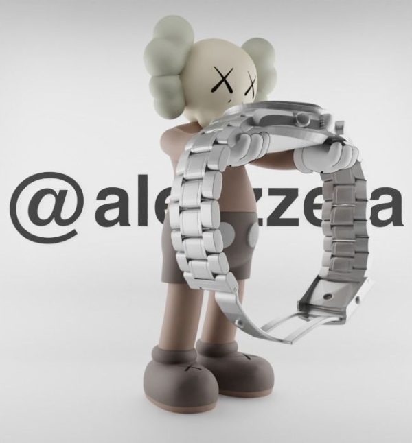 Kaws Watch Stand for Print