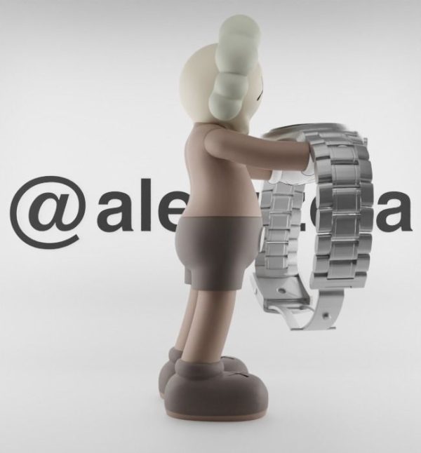 Kaws Watch Stand for Print