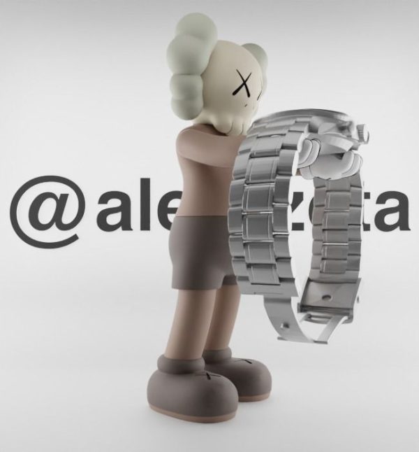 Kaws Watch Stand for Print