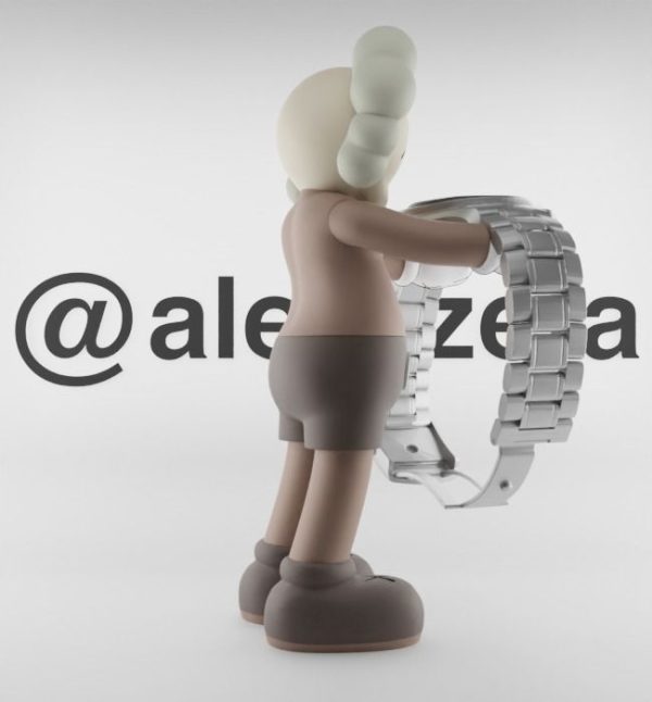 Kaws Watch Stand for Print