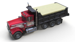 Kenworth W900A dump truck
