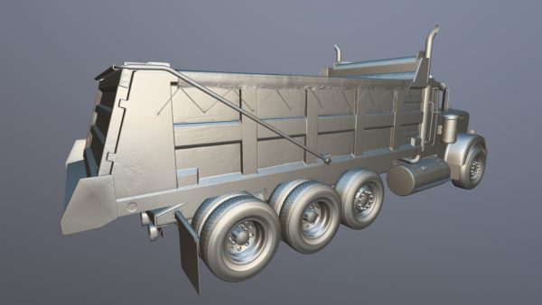 Kenworth W900A dump truck