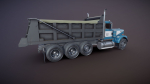 Kenworth W900A dump truck