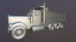 Kenworth W900A dump truck