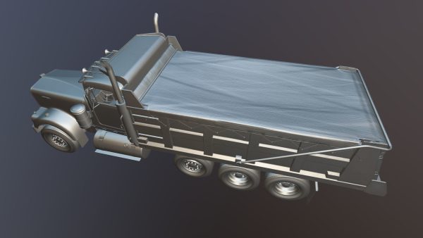Kenworth W900A dump truck