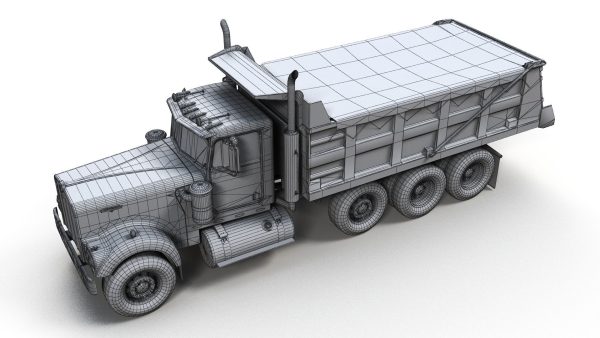 Kenworth W900A dump truck