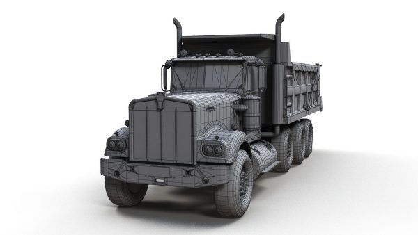 Kenworth W900A dump truck